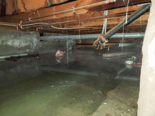 Crawlspace Water Restoration in Marysville