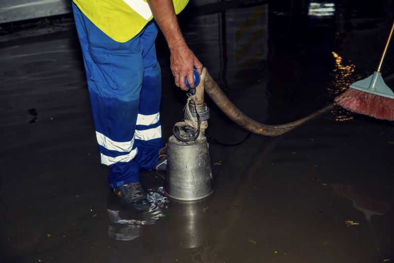 Crawl Space Water Remediation detail